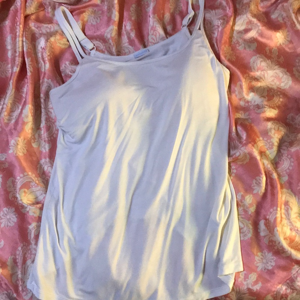 White tank top